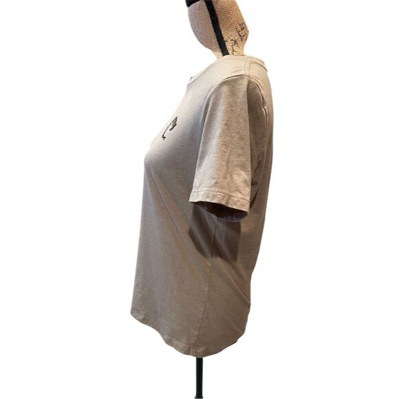 WRV Women's Animal Print Graphic T-Shirt Beige Size M Casual Spring - Picture 5 of 9